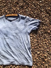 Vintage 1982 Cowboy Western Paper Thin T Shirt Size Medium Ringer Burnout 80s