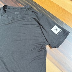 SYDER Men’s T-Shirt Black w/Logo Dri-Fit Poly/Spandex Microfiber Shirt Medium