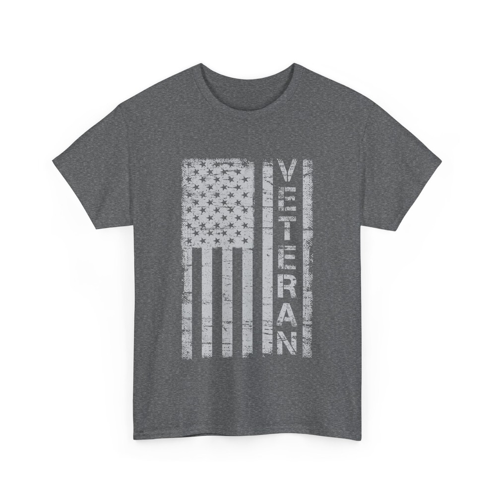 USA Flag Veteran Shirt, Veterans Day Army Military Men Dad Vintage T-shirt