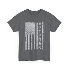 USA Flag Veteran Shirt, Veterans Day Army Military Men Dad Vintage T-shirt