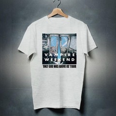 Vintage Vampire Weekend Only God Was Above Us S-4XL Unisex Cotton Tee Shirt ST3