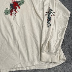 Vintage Hardtail Y2K LONG SLEEVE Chrome Hearts SZ XL DRAGON TIGER SWORD Shirt