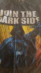 Star Wars Join The Dark Side Darth Vader Size Small Dark Gray T-Shirt