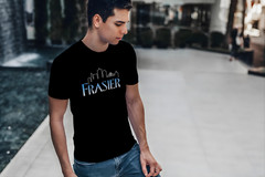 FRASIER Black T-Shirt Size S-5XL