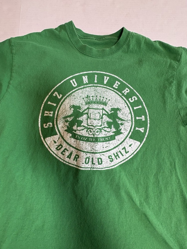 Shiz University Dear Old Shiz Wicked Musical Graphic T Shirt Adult Medium