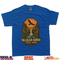 Tallulah Gorge Shirt Waterfall Bridge Kayak Georgia Park T-Shirt