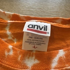 Tennessee Volunteers Shirt Mens L Orange NCAA Tie Dye Vintage Cotton Vols