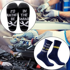 Auto Mechanic Socks Maintenance Gifts Funny Car Mechanic Gifts Eat Sleep Fix …