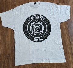 Of Mice & Men T-Shirt Men’s Sz XL Rock Metal Music Concert MMXIII Band Tee