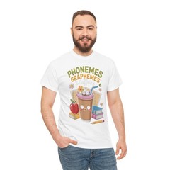 Phonemes Graphemes And Caffeine Coffee Teacher T-Shirt