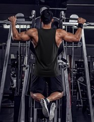 Men’s Tank Top Sleeveless Bodybuilding Muscle Shirts Gym Workout Tanks Shirt …