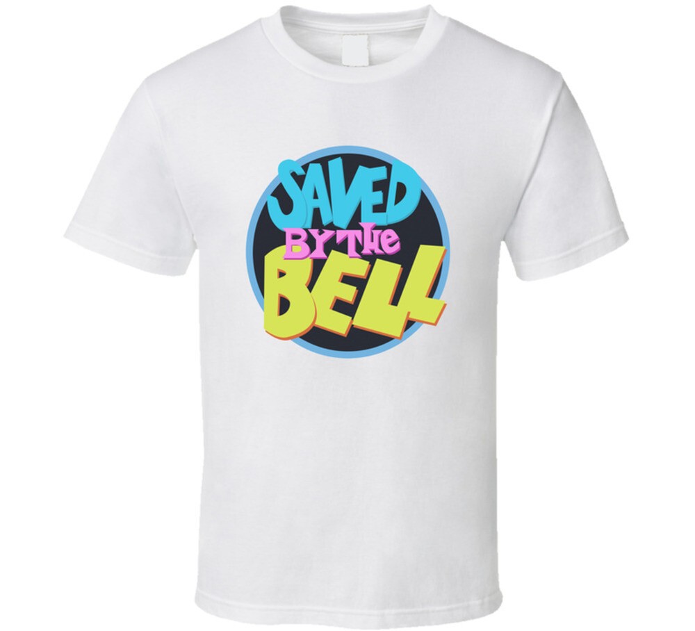Saved By The Bell Retro 80s Tv Show Logo Fan T Shirt