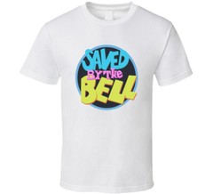 Saved By The Bell Retro 80s Tv Show Logo Fan T Shirt