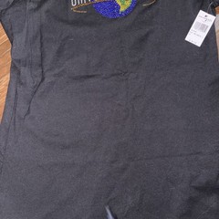 Universal Studios Sequins Earth T-Shirt Size L NWT Rare Find!!