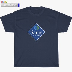 New Sam’s Club Wholesale Grocery Logo Black/White/Grey/Navy T-Shirt Size S-5XL