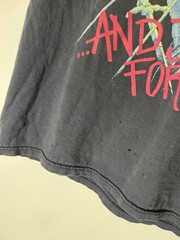 2000s Metallica And Justice For All Chopped Distressed Shirt Mens Size Medium