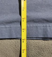 Axis LA T-Shirt Men Small Blue Short Sleeve Outdoor Round Neck Pull On