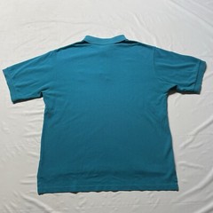Vintage 90s M&Ms Polo T-Shirt Men’s Large Blue Mars Candy Logo Hipster USA Made
