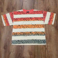 VTG Permit Men Small Shirt Boxy Surf Skate Striped Aztec Ocean Pacific OP Sport