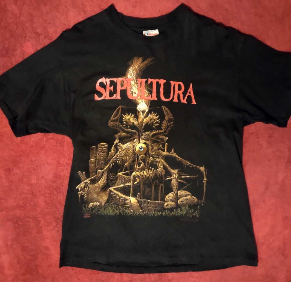 Sepultura- Arise – Vintage 1991 T Shirt – Large