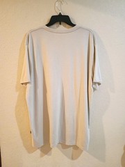 Lucky Brand Crewneck Ribbed Collar Short Sleeve Jersey Tee (Lunar Rock, XXL)
