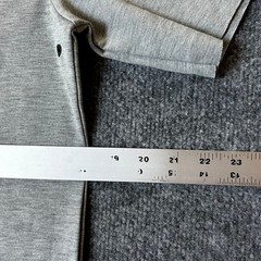 Jordan T-Shirt Mens Size S Grey Viscose Blend Pocket Athletic Jumpman Logo
