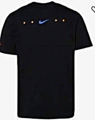 AUTHENTIC NIKE JDI IN CITY NYC STARS FT/BK PRINT BK/BLU/ORNG T-SHIRT CD8464-903
