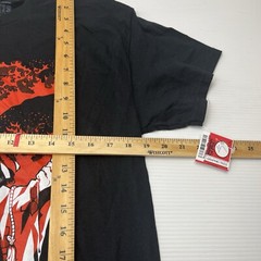 Bad Habits Graphic T-shirt Men’s Size Medium Black Crewneck Anime Girl S/S New