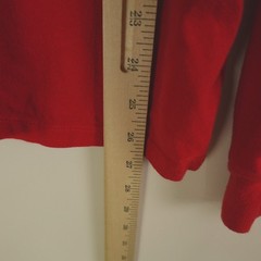 Ralph Lauren Polo Bear Pullover Large Red Sun Valley Jersey Hooded T Shirt