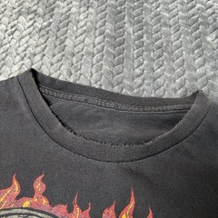 Vintage Grunge Sons of Anarchy Fear The Reaper Men’s Shirt Black Medium