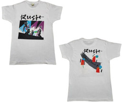 Vintage Rush Band T-Shirt – 1990 A Show of Hands Rock Concert Tee