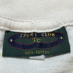 Vintage New Zealand T Shirt Kiwi Native Birds Sport Club Size XL White Cotton
