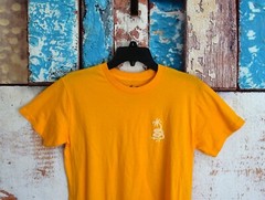 Men’s Lost T-Shirt Short Sleeve Crew Neck SMALL Yellow NEW