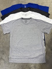 Reebok Men’s Short Sleeve 6 Pack New T-Shirt, Size LARGE (6 Colors Pack)