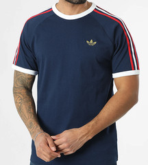 NEW MENS ADIDAS ORIGINALS 3-STRIPES CALIFORNIA TREFOIL SHIRT ~SIZE 2XL ~ #KC863