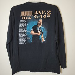 Jay-Z 4:44 Tour Puma Long Sleeve T-Shirt Men’s Black Gold Graphic XL/XG/XG