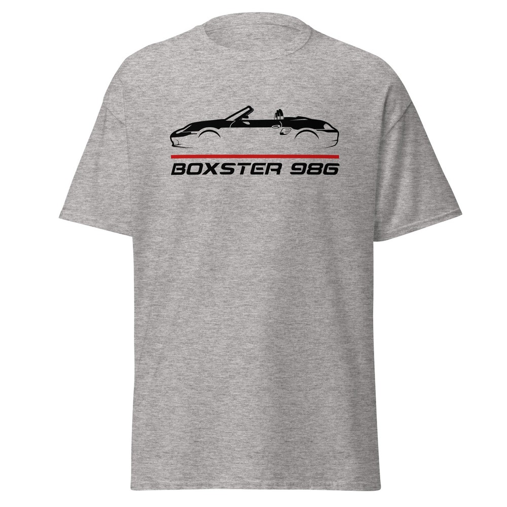 Boxster 986 2001 Mid Engine First Gen Roadster Graphic T-Shirt Gift