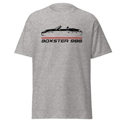 Boxster 986 2001 Mid Engine First Gen Roadster Graphic T-Shirt Gift