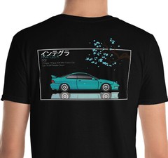 Made to Order Unisex 1994 Acura Intega DC2 GSR JDM Graphic T-Shirt With Specs