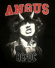 AC/DC cd cvr Highway to Hell ANGUS YOUNG Official SHIRT LRG new