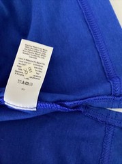 ATHLETIC WORKS DRIWORKS BLUE FIRE TRI BLEND MUSCLE Tank Sz L*