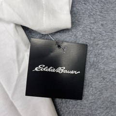 NWT Eddie Bauer Men’s Large T-Shirt Pocket White Crewneck Short Sleeve