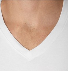 Hanes Men S Cotton Cooling Moisture Wicking Tagless V-Neck Undershirt Tee 6 Pack