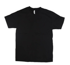 American Apparel Blank Short Sleeve T-Shirt Plain Multi Color Mens Medium 7 Pack