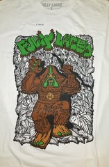 BIGFOOT ONE x FULLY LACED t-shirt white Large new w/tag FREE SHIPPING