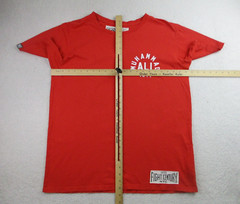 Roots Of Fight Muhammad Ali T Shirt Mens XL Red 1971 Fight Of The Century NY USA