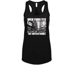 Open Your Eyes The Truth Is Visible They Live Roddy Piper Fan T Shirt