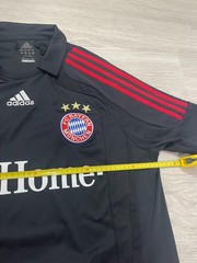 Bayern Munich 2007 2008 Cup Shirt Toni #9 Adidas Football Jersey Size L