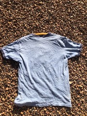 Vintage 1982 Cowboy Western Paper Thin T Shirt Size Medium Ringer Burnout 80s
