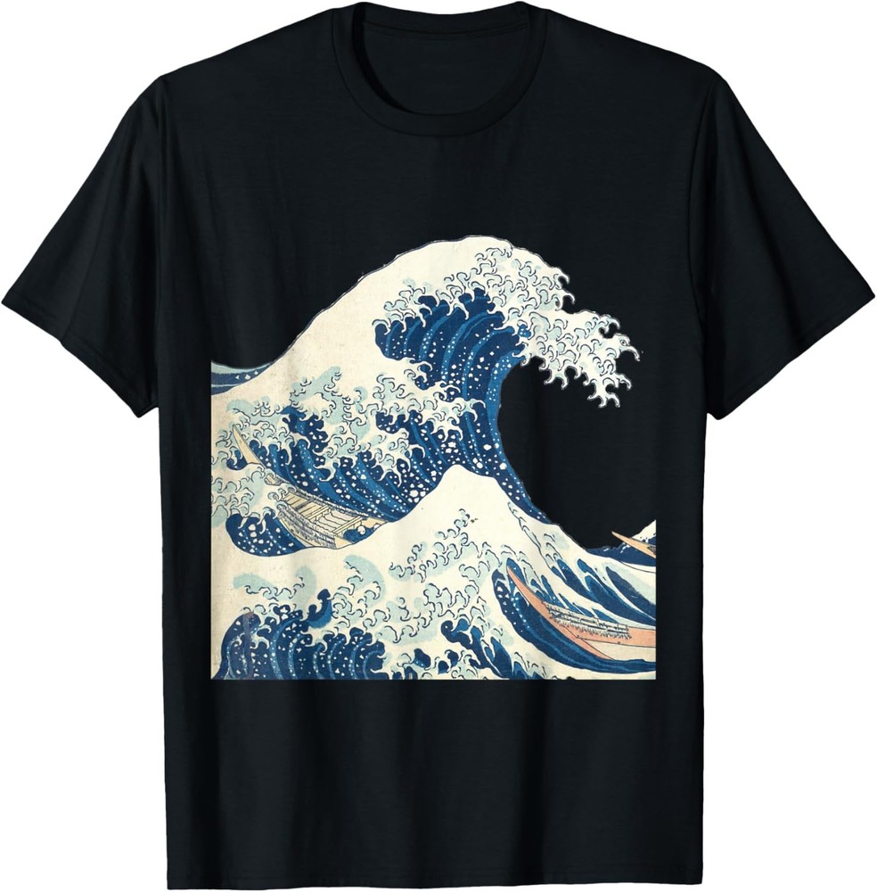 Great Wave off Kanagawa Hokusai Japanese Art Japan T-Shirt
